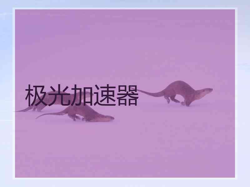 极光加速器 极光加速器